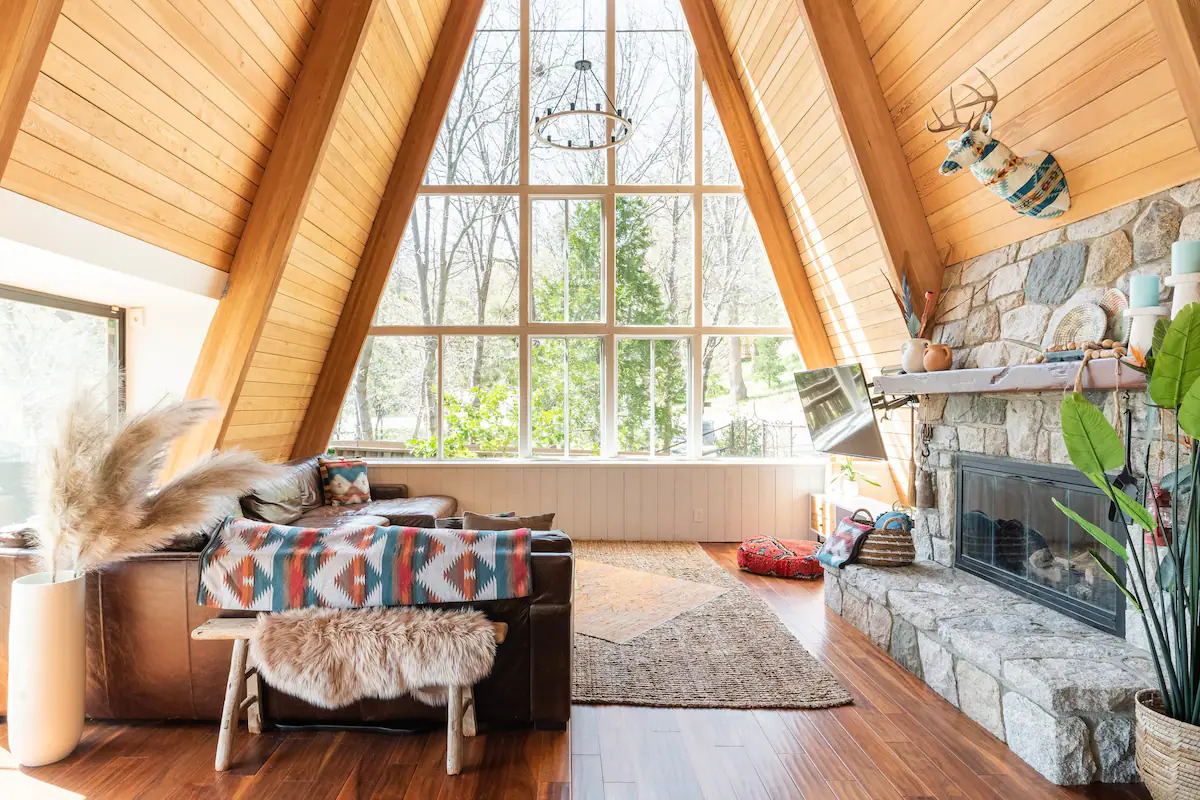 Lake Arrowhead: A-Frame Mountain House - defve