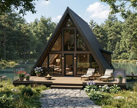 A-Frame Cabin Interior Ideas