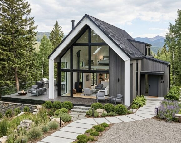 A frame house